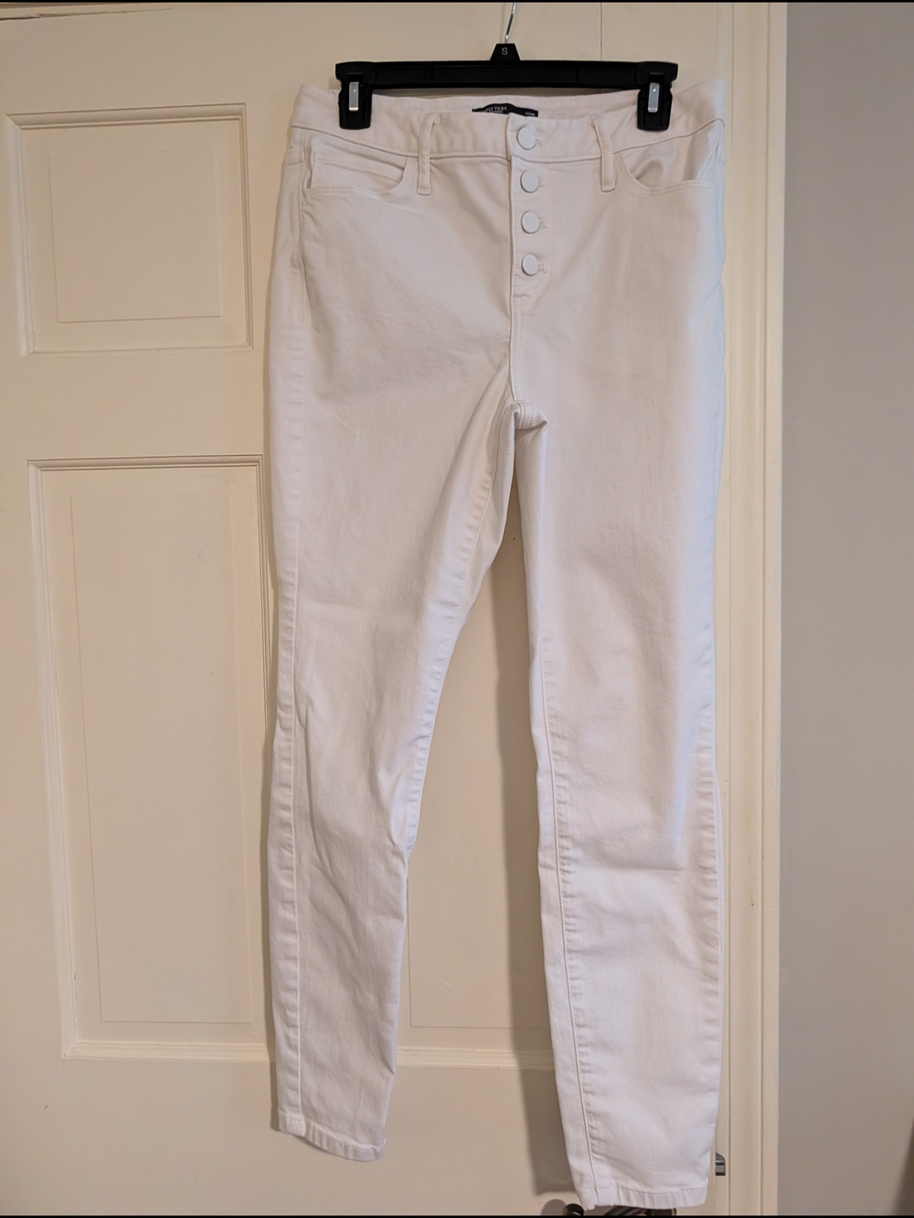 Simply Vera Vera Wang White Skinny  Jeans